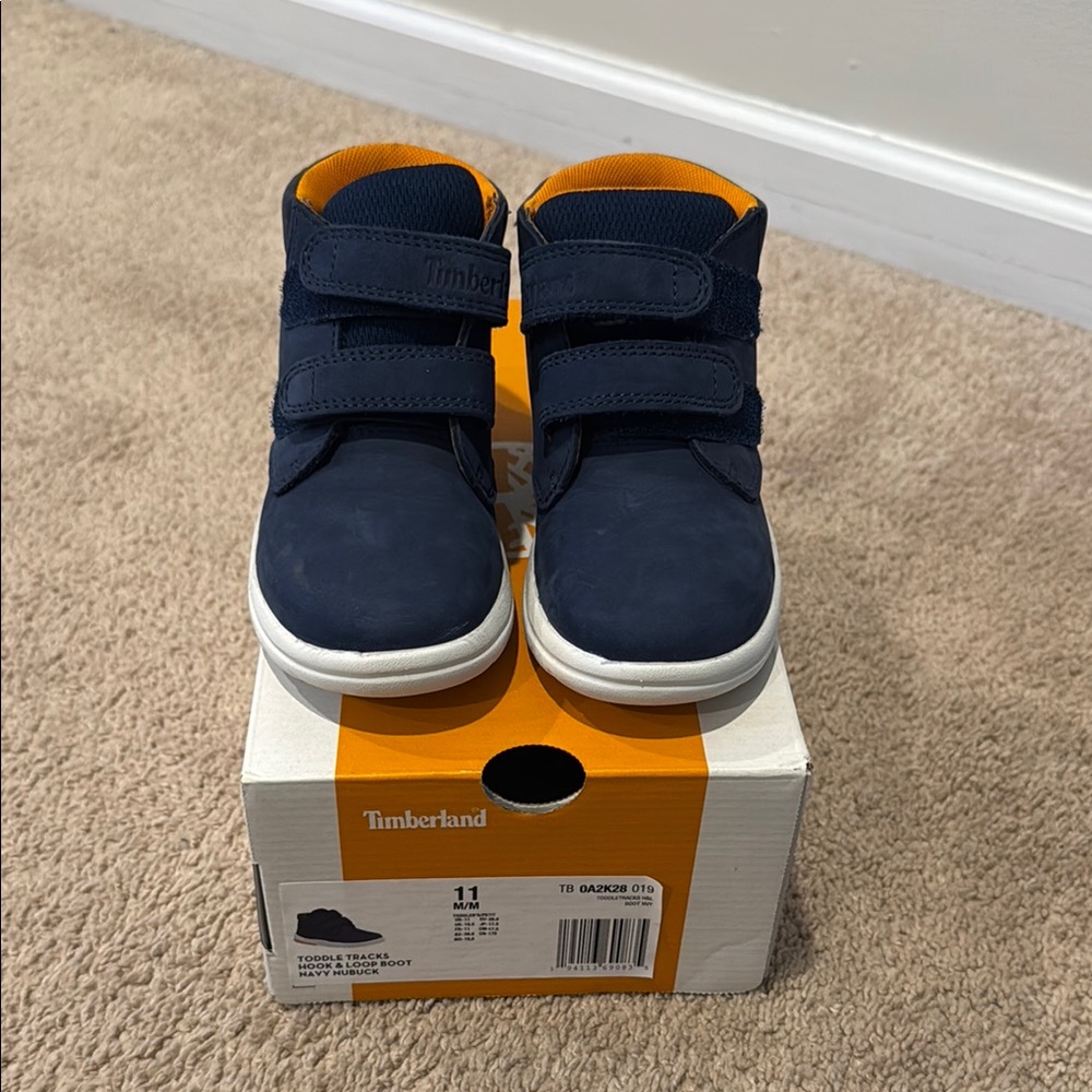 Timberland Toddler' Navy Boots
